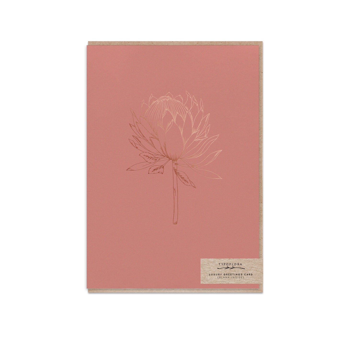 King Protea Greeting Card