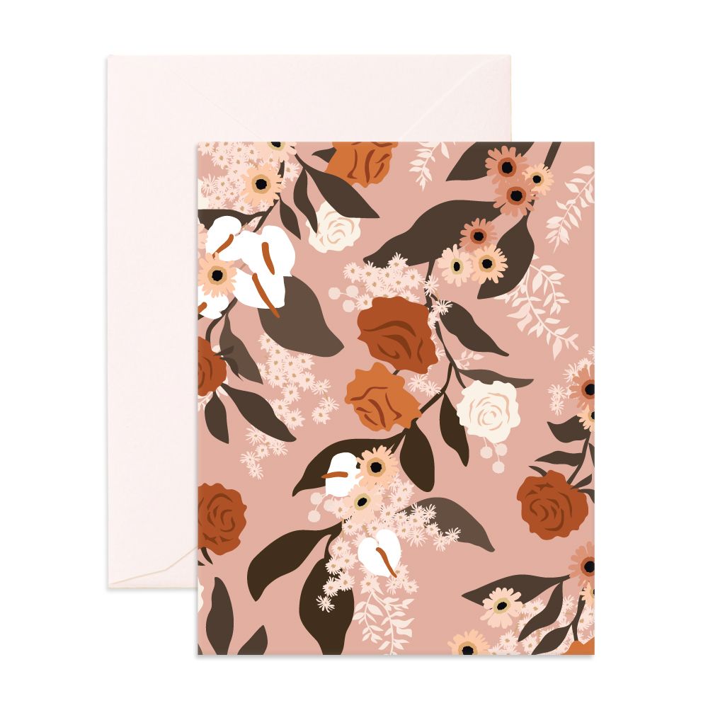 Floral Greeting Card