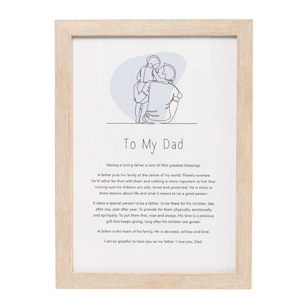Gift of words: To my Dad