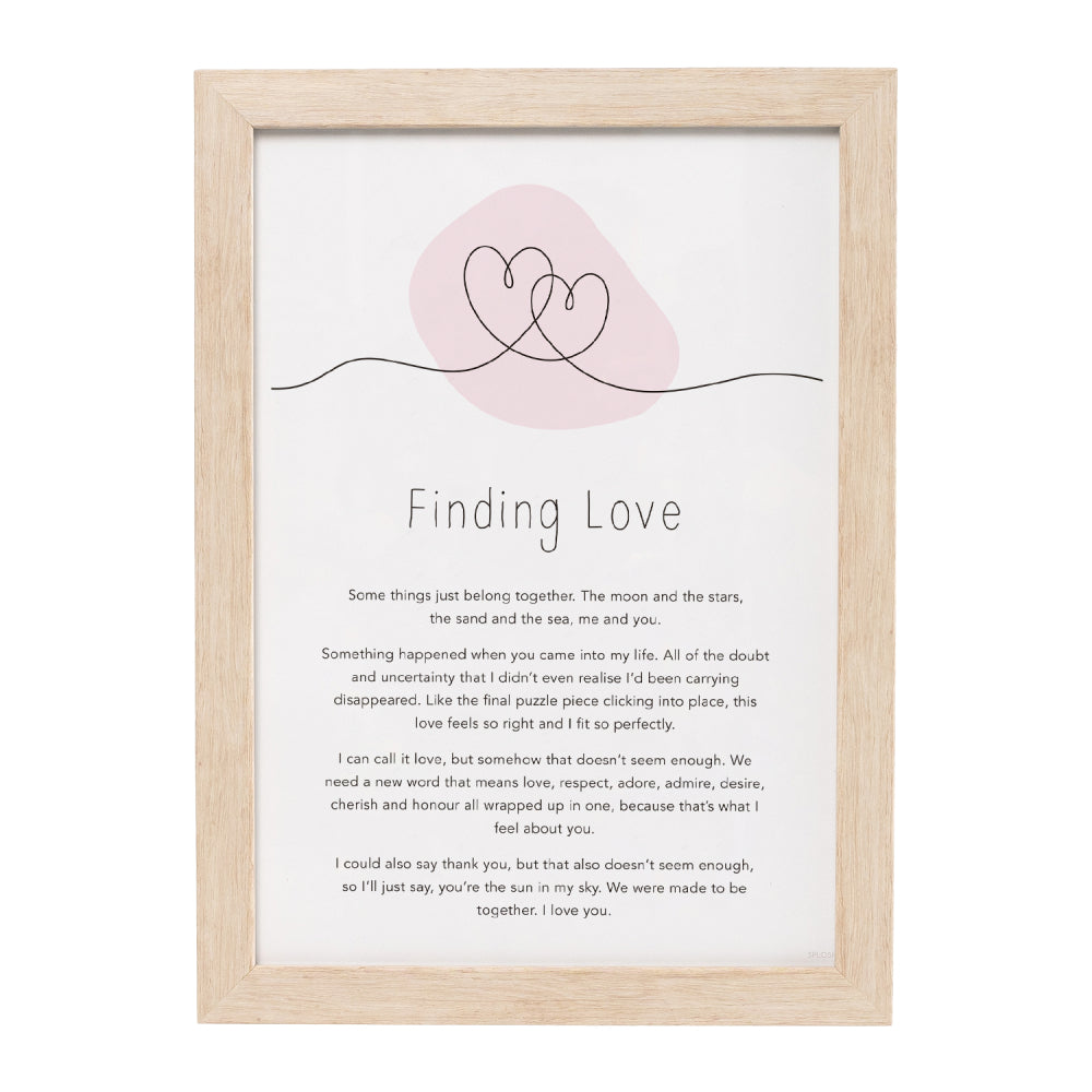 Gift of words: Finding Love
