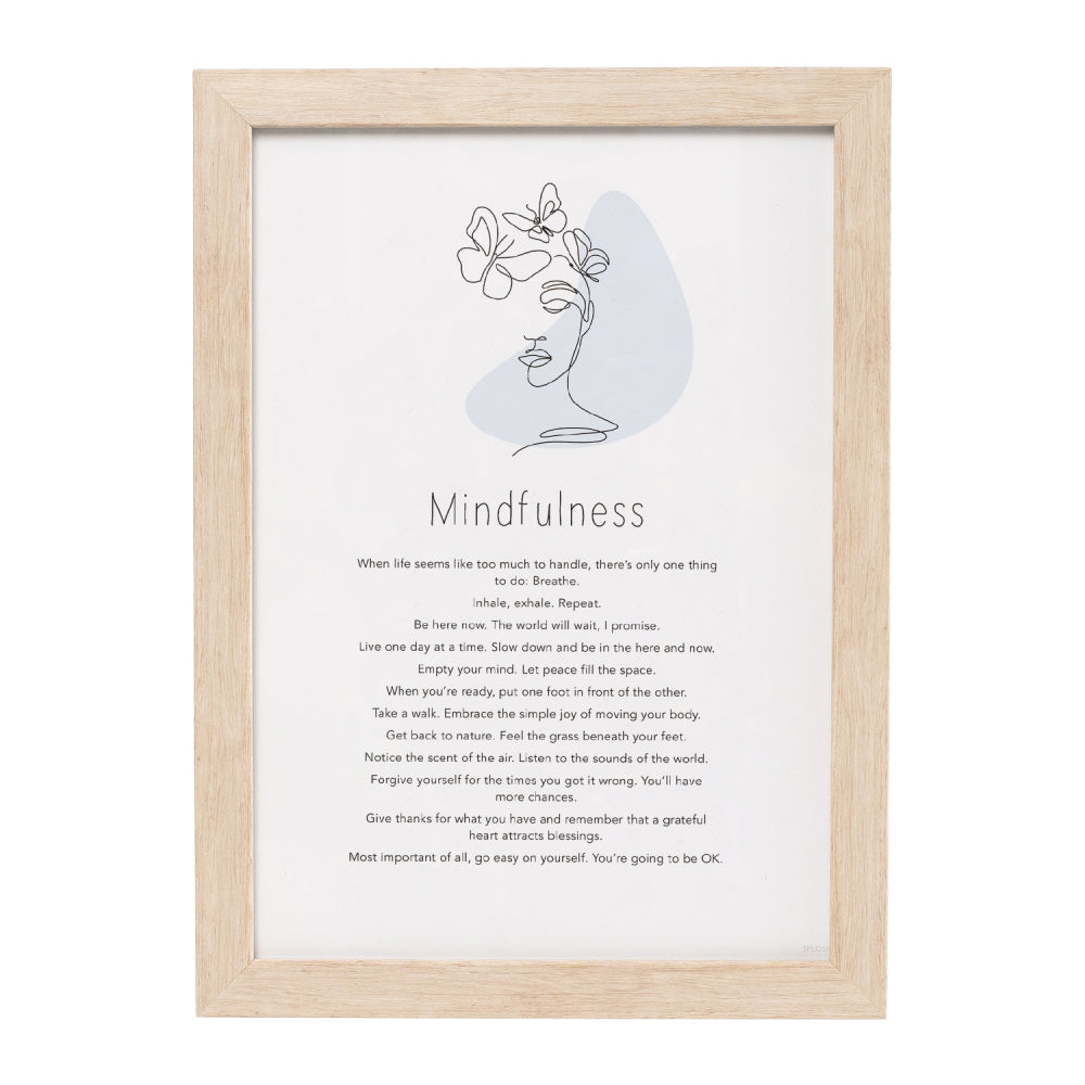 Gift of words: Mindfulness