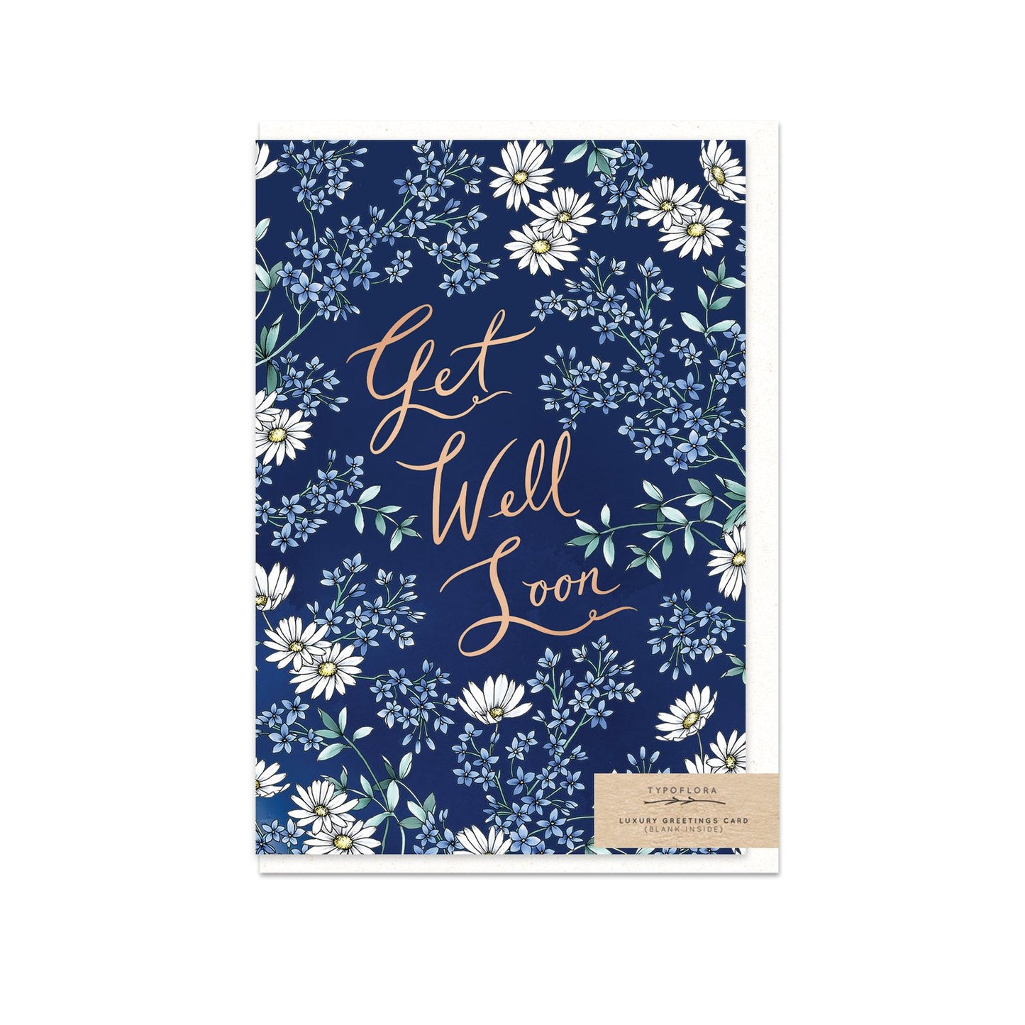 Navy Get Well Soon Greeting Card