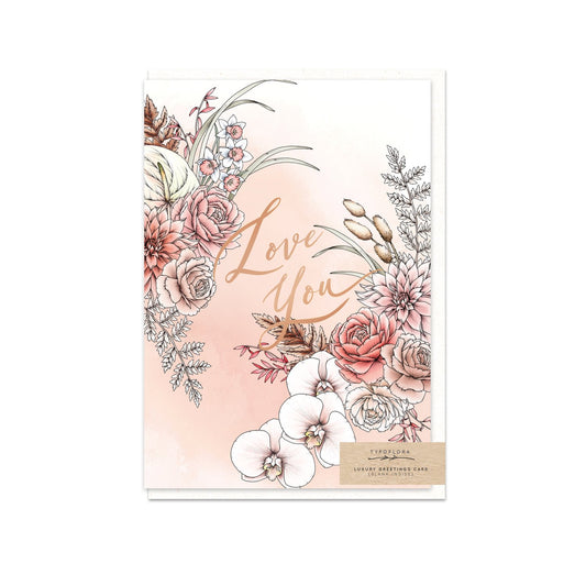 Dreamy Love you Greeting Card