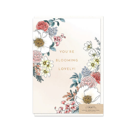 Blooming Lovely Greeting Card