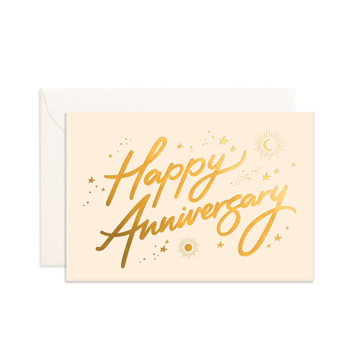 Happy Anniversary Star Mini Greeting Card