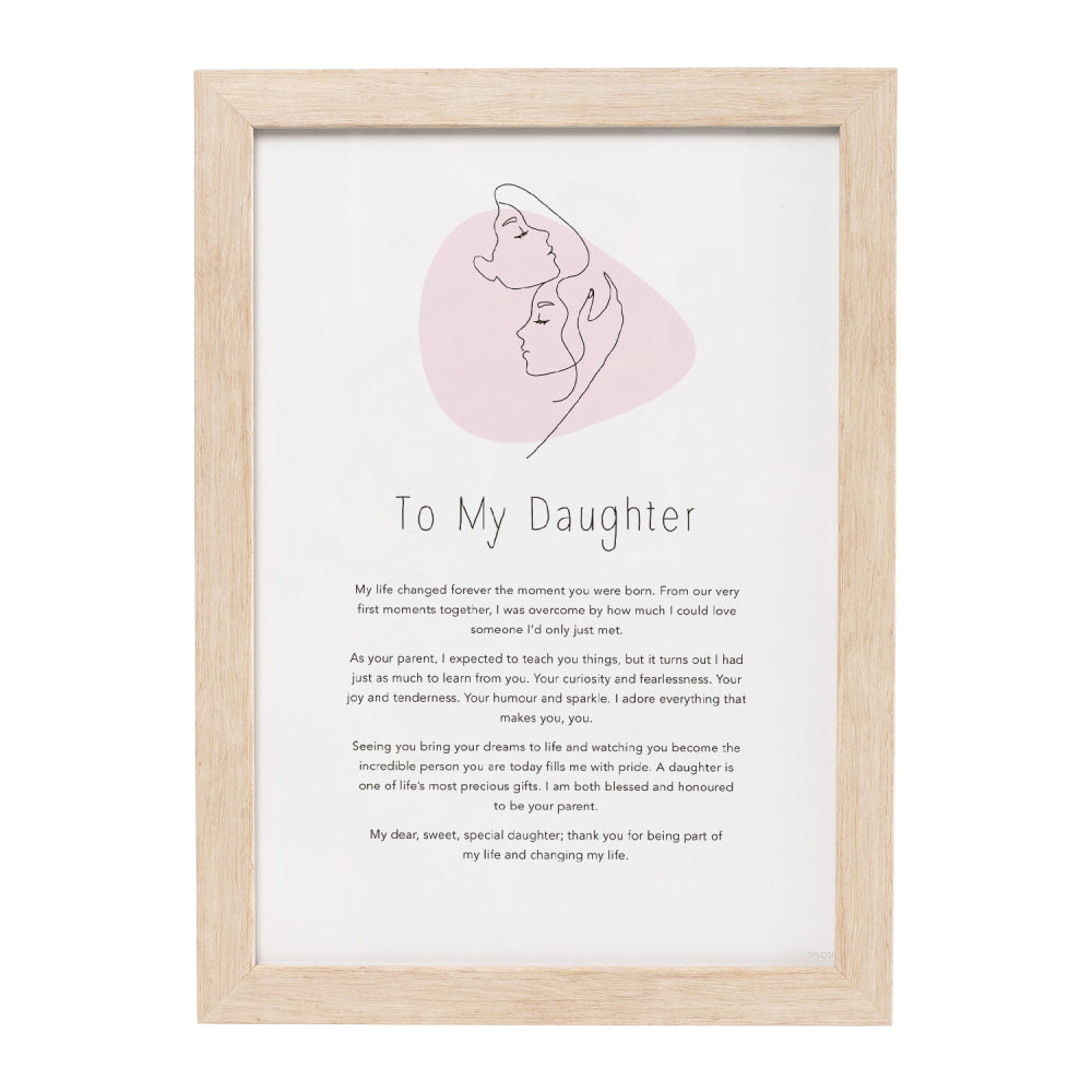 Gift of words: To my Daughter
